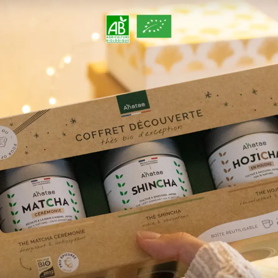 Caja de descubrimiento de Té Matcha Anatae Caja de descubrimiento de Té Matcha Anatae