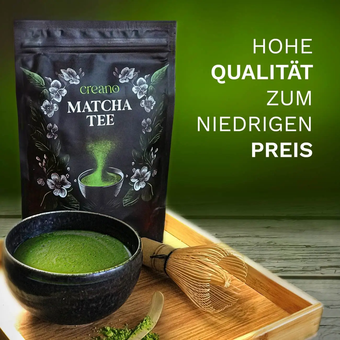 Té matcha orgánico Creano 100 g